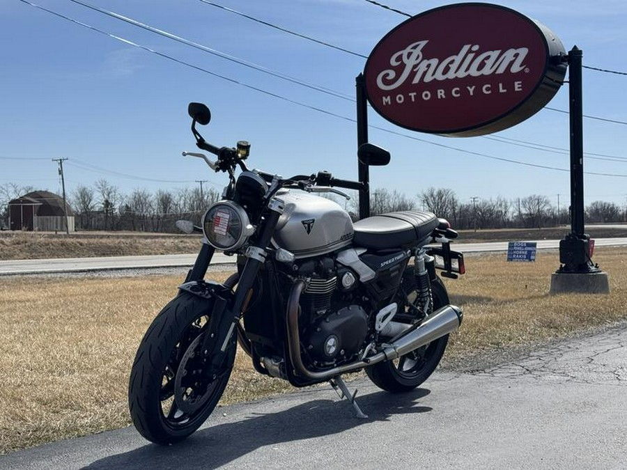 2025 Triumph Speed Twin 1200 Aluminum Silver