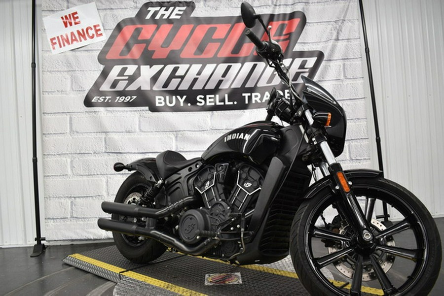 2022 Indian Scout Rogue Sixty Black Metallic
