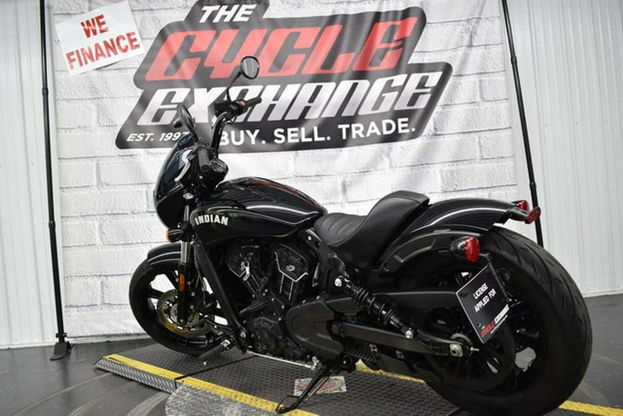 2022 Indian Scout Rogue Sixty Black Metallic