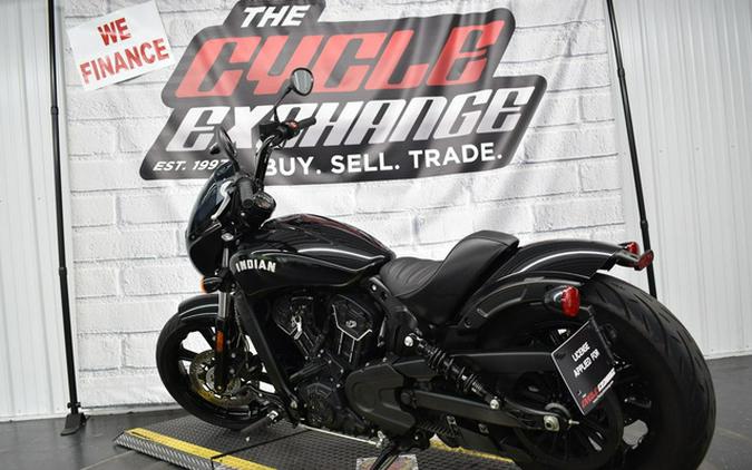 2022 Indian Scout Rogue Sixty Black Metallic