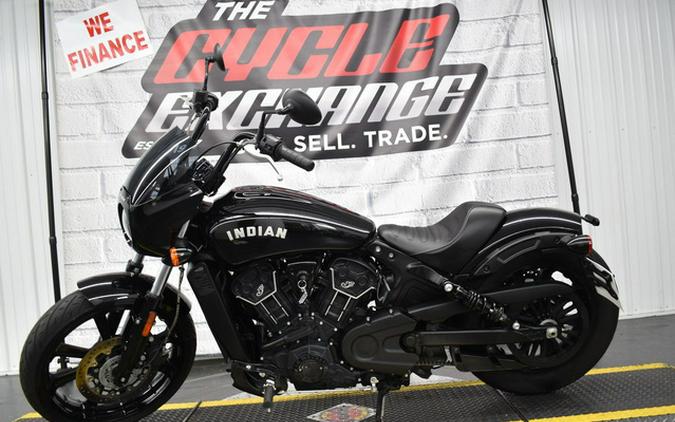 2022 Indian Scout Rogue Sixty Black Metallic