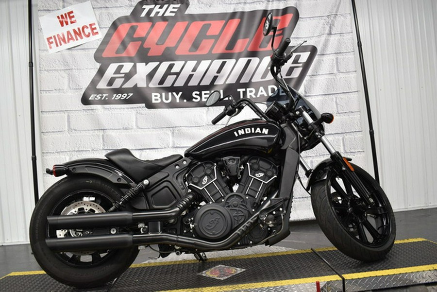 2022 Indian Scout Rogue Sixty Black Metallic