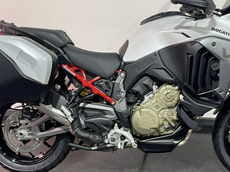 2025 Ducati Multistrada V4 S Travel & Radar Iceberg White