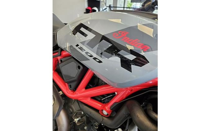 2024 FTR SPORT, STORM GRAY / RED, 49ST - Indian Motorcycle