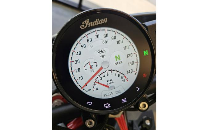 2024 FTR SPORT, STORM GRAY / RED, 49ST - Indian Motorcycle