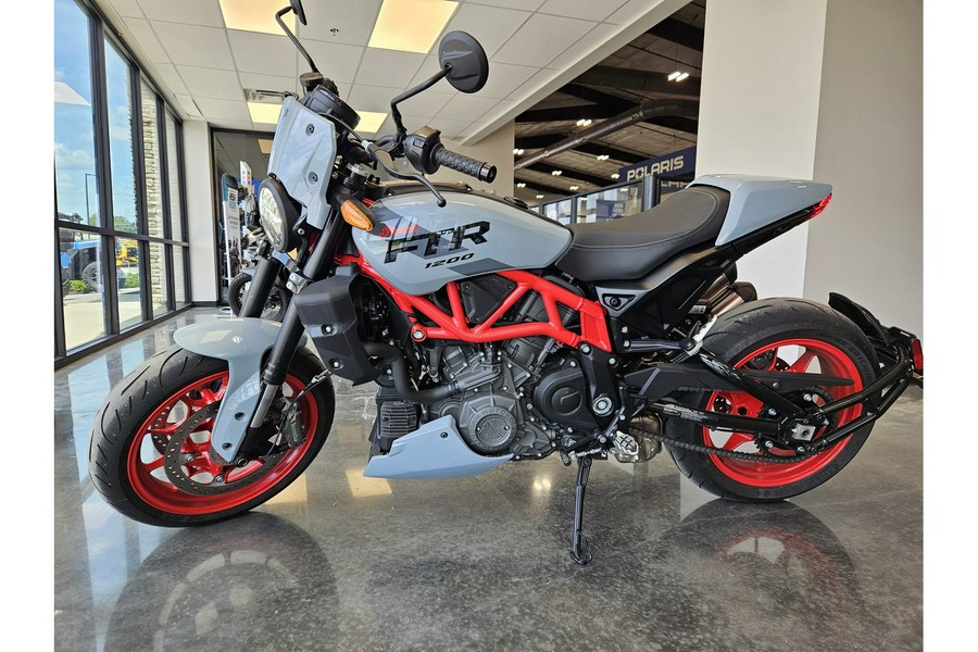 2024 FTR SPORT, STORM GRAY / RED, 49ST - Indian Motorcycle