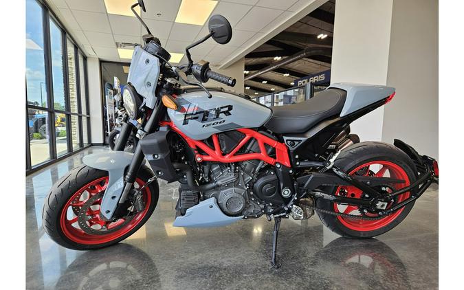 2024 FTR SPORT, STORM GRAY / RED, 49ST - Indian Motorcycle