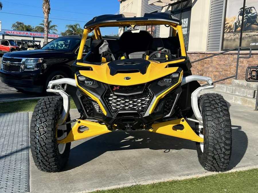 2024 Can-Am® Maverick R X RS with Smart-Shox Carbon Black & Neo Yellow