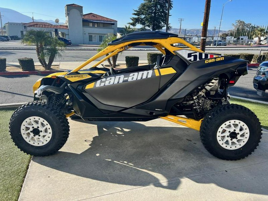 2024 Can-Am® Maverick R X RS with Smart-Shox Carbon Black & Neo Yellow