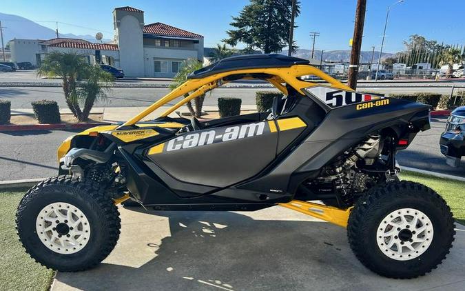 2024 Can-Am® Maverick R X RS with Smart-Shox Carbon Black & Neo Yellow