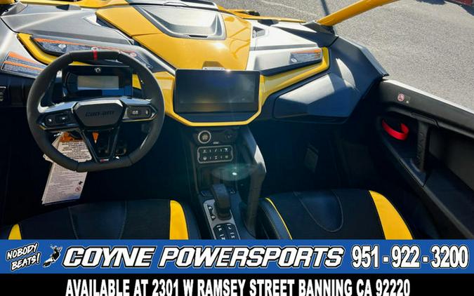 2024 Can-Am® Maverick R X RS with Smart-Shox Carbon Black & Neo Yellow