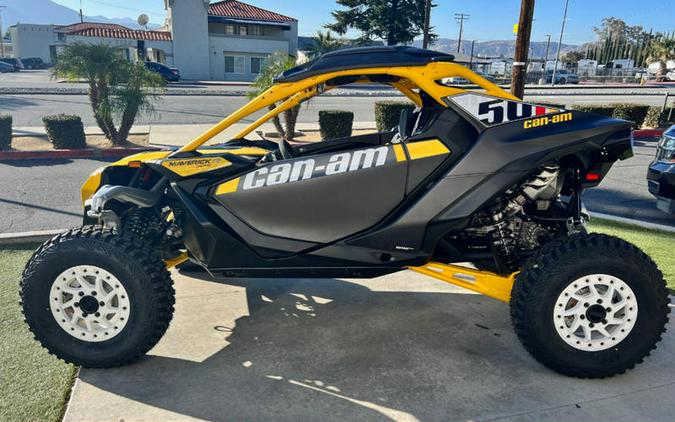 2024 Can-Am® Maverick R X RS with Smart-Shox Carbon Black & Neo Yellow