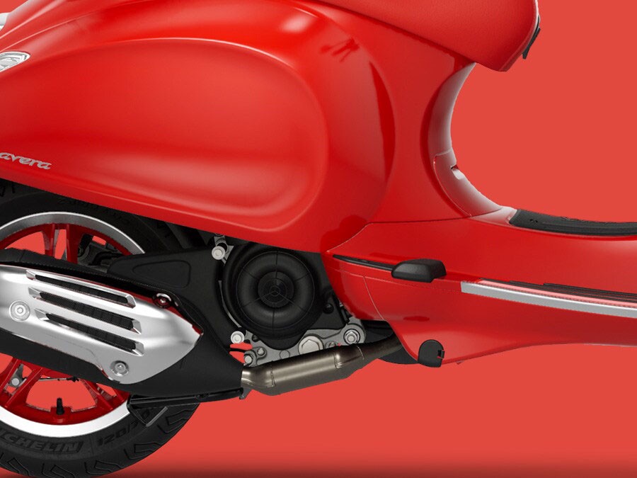 2026 Vespa Primavera 50 Red