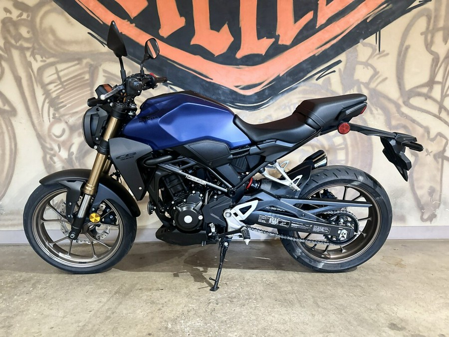2022 Honda CB300R ABS Matte Pearl Blue