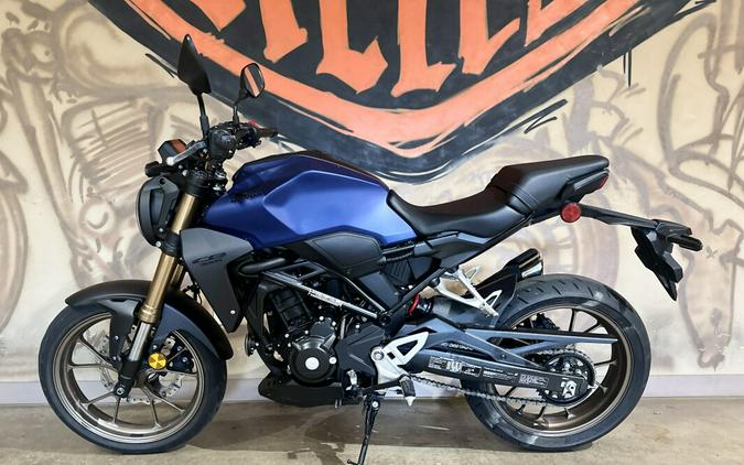 2022 Honda CB300R ABS Matte Pearl Blue