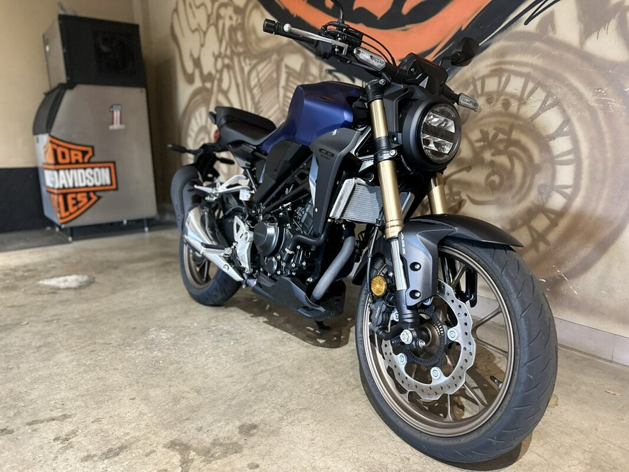 2022 Honda CB300R ABS Matte Pearl Blue