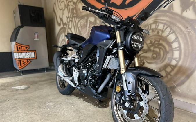 2022 Honda CB300R ABS Matte Pearl Blue