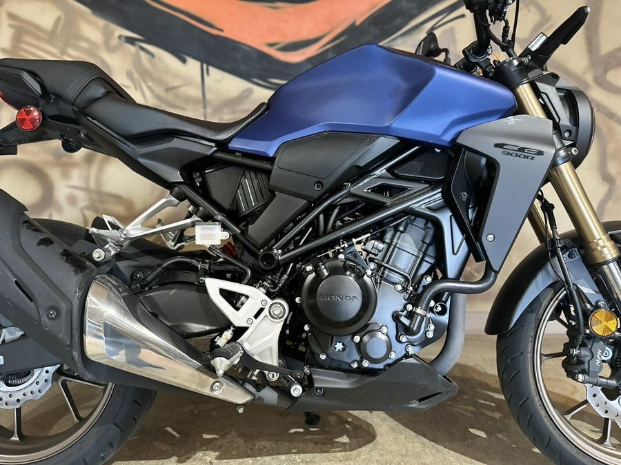 2022 Honda CB300R ABS Matte Pearl Blue
