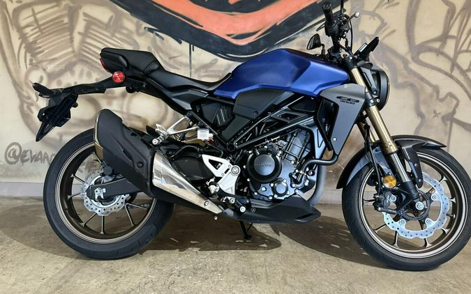 2022 Honda CB300R ABS Matte Pearl Blue