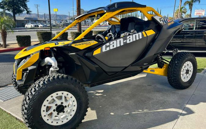 2024 Can-Am® Maverick R X RS with Smart-Shox Carbon Black & Neo Yellow