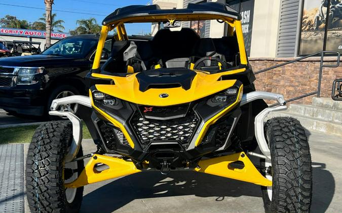 2024 Can-Am® Maverick R X RS with Smart-Shox Carbon Black & Neo Yellow