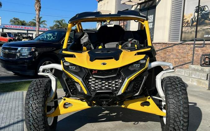 2024 Can-Am® Maverick R X RS with Smart-Shox Carbon Black & Neo Yellow