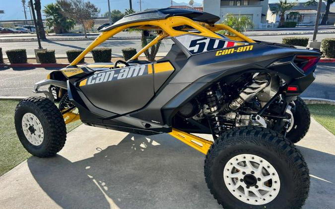 2024 Can-Am® Maverick R X RS with Smart-Shox Carbon Black & Neo Yellow