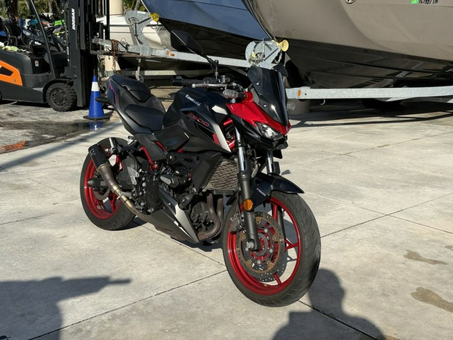 2024 Kawasaki Z500 SE ABS