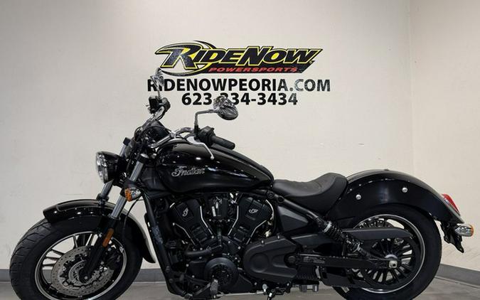 2025 Indian Scout Sixty Classic Limited Black Metallic
