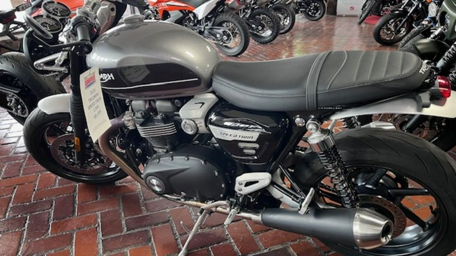 2020 Triumph Speed Twin 1200 Silver Ice/Storm Grey