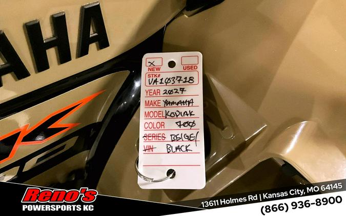 2027 Yamaha Kodiak 700 EPS XT-R