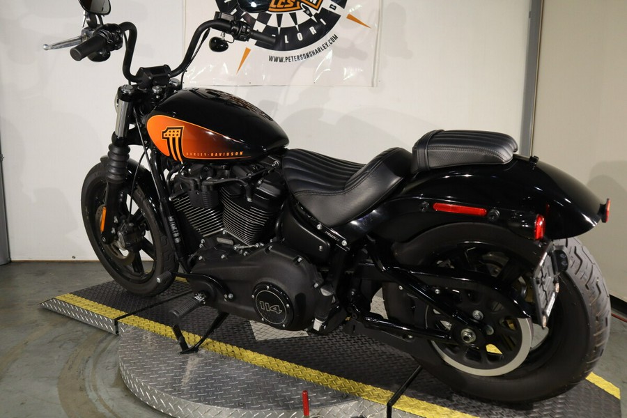 Used 2022 Harley-Davidson Street Bob 114 Cruiser Motorcycle For Sale In Miami, Florida