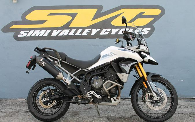 2023 Triumph Tiger 900 Rally Pro Pure White
