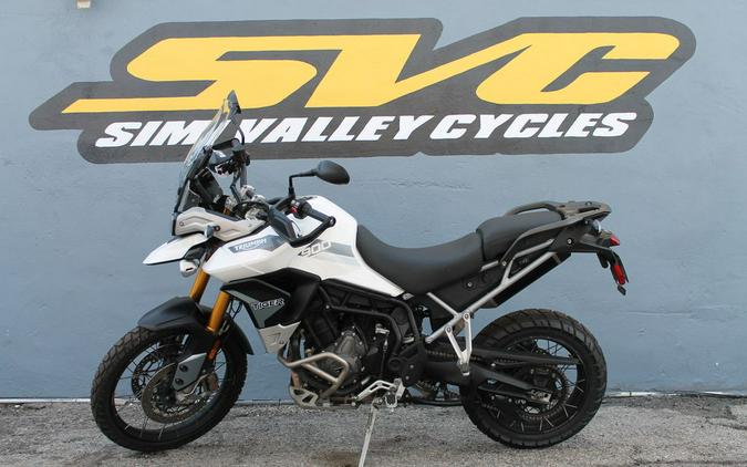 2023 Triumph Tiger 900 Rally Pro Pure White