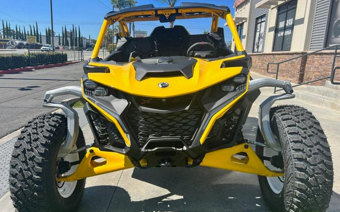 2024 Can-Am® Maverick R X RS with Smart-Shox Carbon Black & Neo Yellow