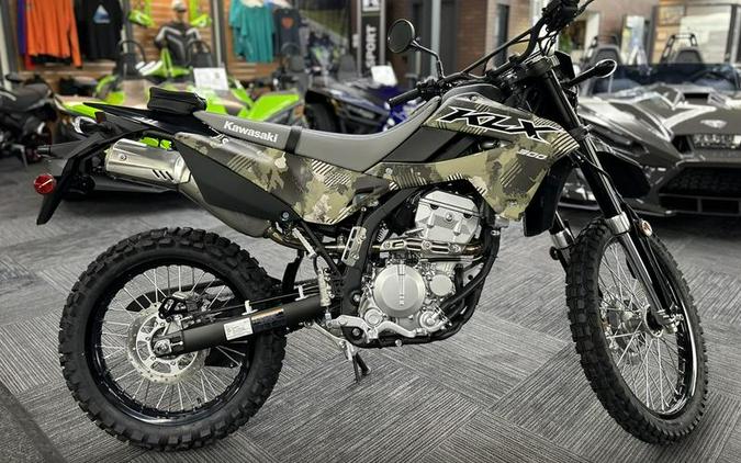 2026 Kawasaki KLX®300 Cypher Camo Beige
