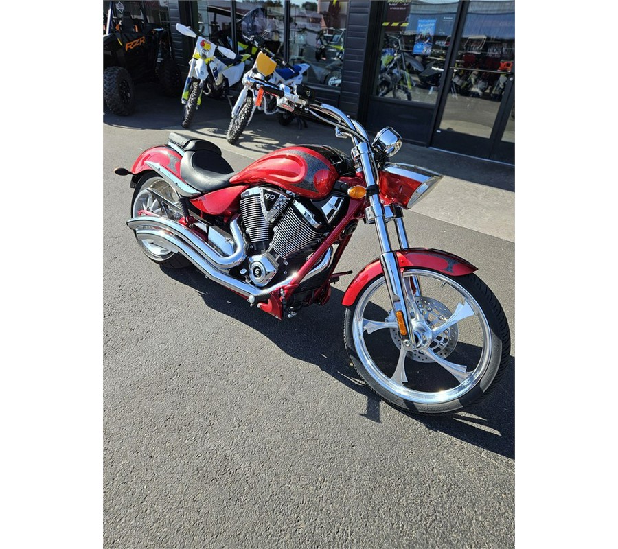 2008 Victory Motorcycles JACKPOT,49ST,BLACK/SUNSET RED W/ X,PR Jackpot™