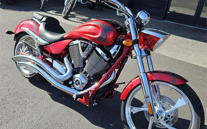 2008 Victory Motorcycles JACKPOT,49ST,BLACK/SUNSET RED W/ X,PR Jackpot™