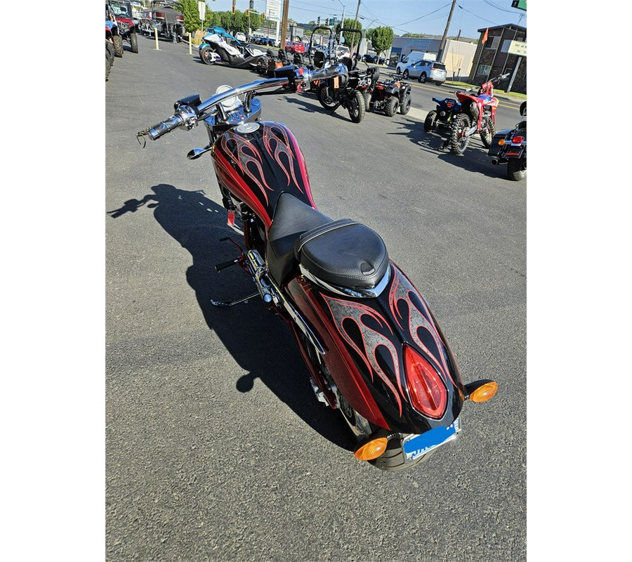 2008 Victory Motorcycles JACKPOT,49ST,BLACK/SUNSET RED W/ X,PR Jackpot™