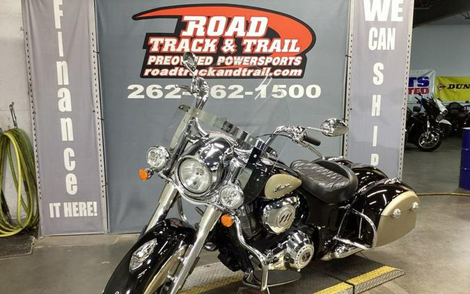 2021 Indian Springfield Thunder Black/Dirt Track Tan