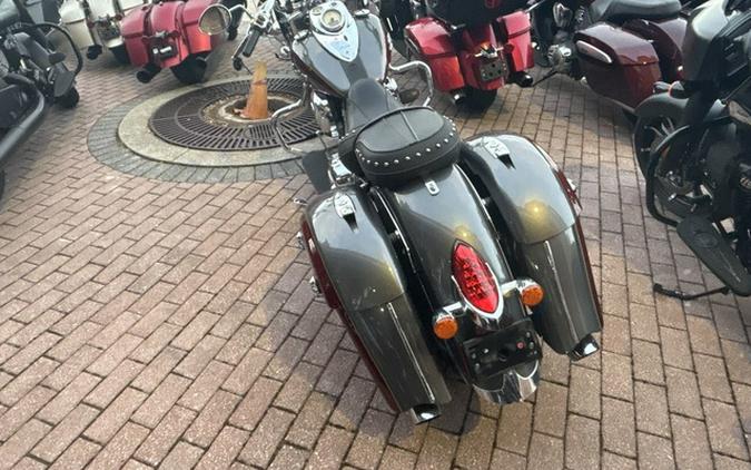 2019 Indian Springfield Steel Gray Burgundy Metallic