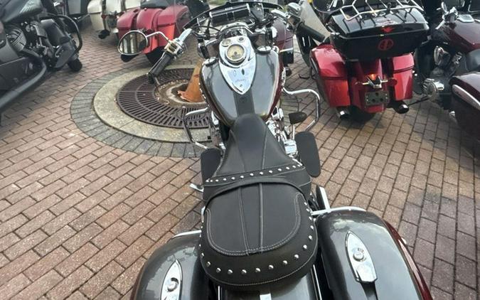 2019 Indian Springfield Steel Gray Burgundy Metallic