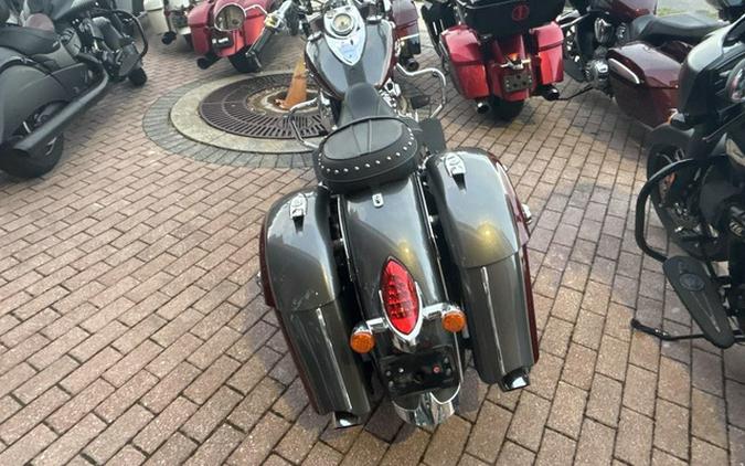 2019 Indian Springfield Steel Gray Burgundy Metallic
