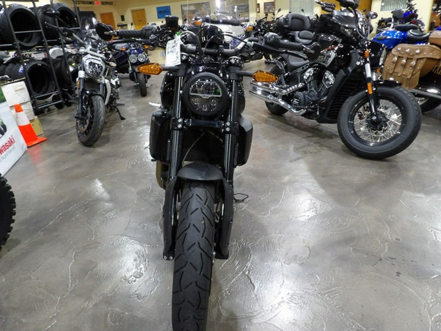 2019 Indian FTR 1200 S Titanium Metallic Over Thunder Black P