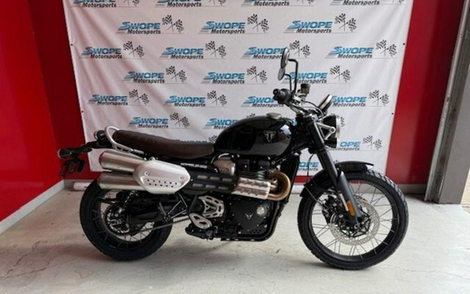 2024 Triumph Scrambler 1200 X Sapphire Black