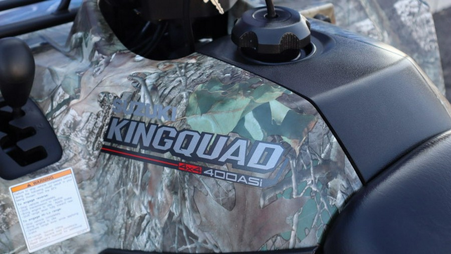 2024 Suzuki KingQuad 400 ASi SE Camo