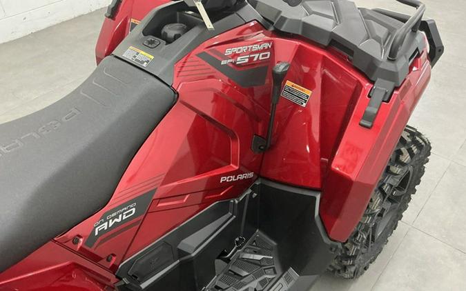 2026 Polaris Sportsman 570 TRAIL - SUNSET RED