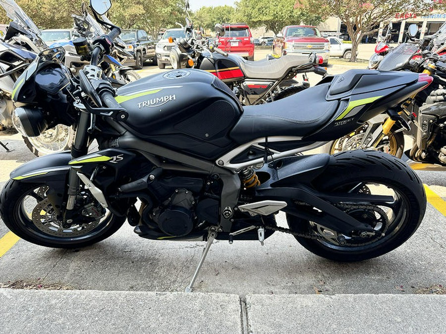 2020 Triumph Street Triple RS Matte Jet Black