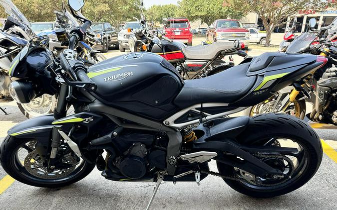 2020 Triumph Street Triple RS Matte Jet Black