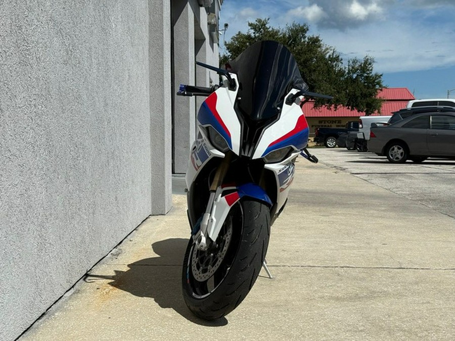 2022 BMW S 1000 RR Light White Racing Blue Racing Red